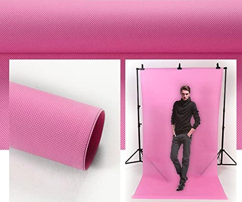 Lycra Wrinkle Resistant pink Screen Photography Background Cloth for Photoshoot Portrait Video Shooting (8x12 ft) (Pink)