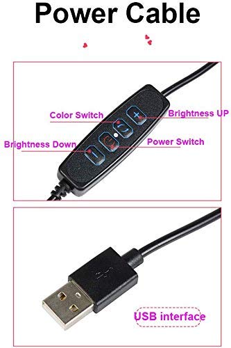 Eyuvaa 16-inch Square Shape LED Ring Light for Photography Shooting Fill Light with 70 inch Tripod Stand for YouTube Instagram Video Making