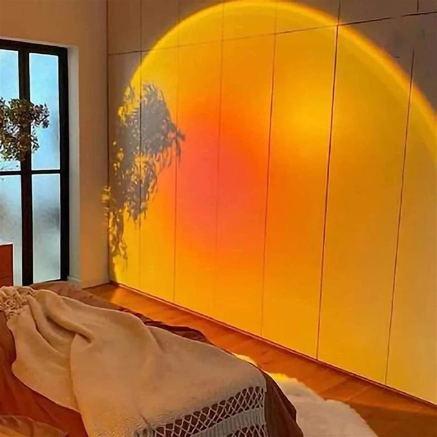 Sunset Lamp with Remote Color Changing Projection Light (USB Operated)