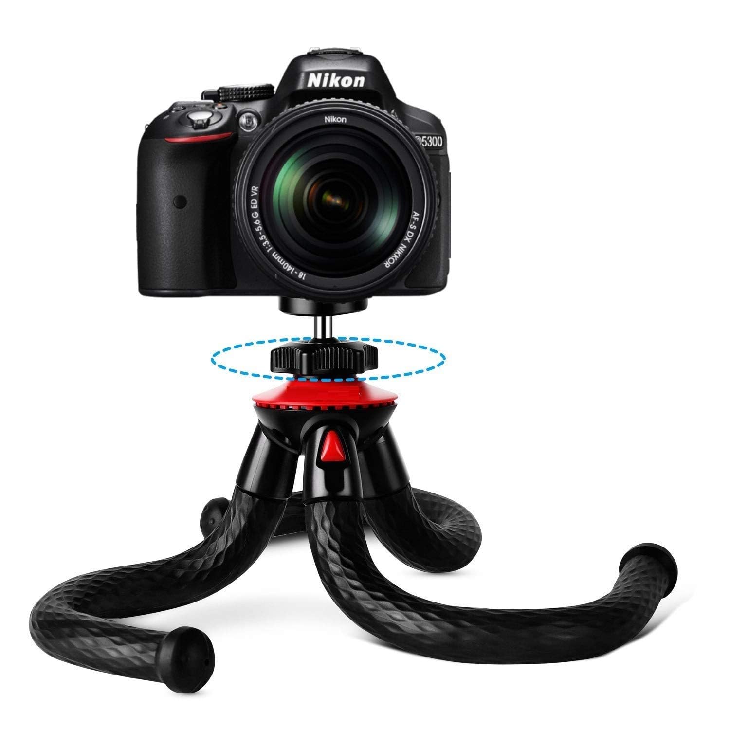 12 inch Gorilla Flexible Tripod Stand for Phone Cameras DSLR