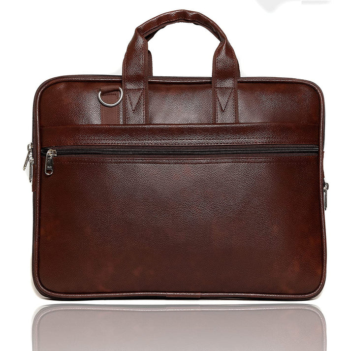 EYUVAA PU Leather Laptop Bag & Tablet Shoulder Sling Office Bag for Men & Women Bag for Office
