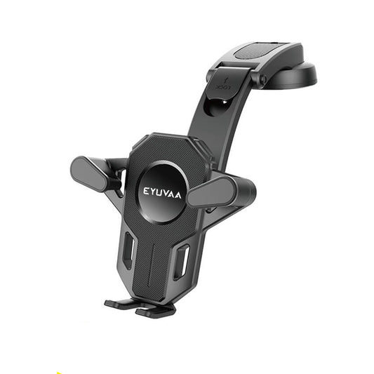 EYUVAA Adjustable Car Mobile Holder|360° Rotating Phone Stand for Dashboard & Windshield with Strong Suction Cup & Secure Grip| Compatible with 4 to 7 inches Smartphones