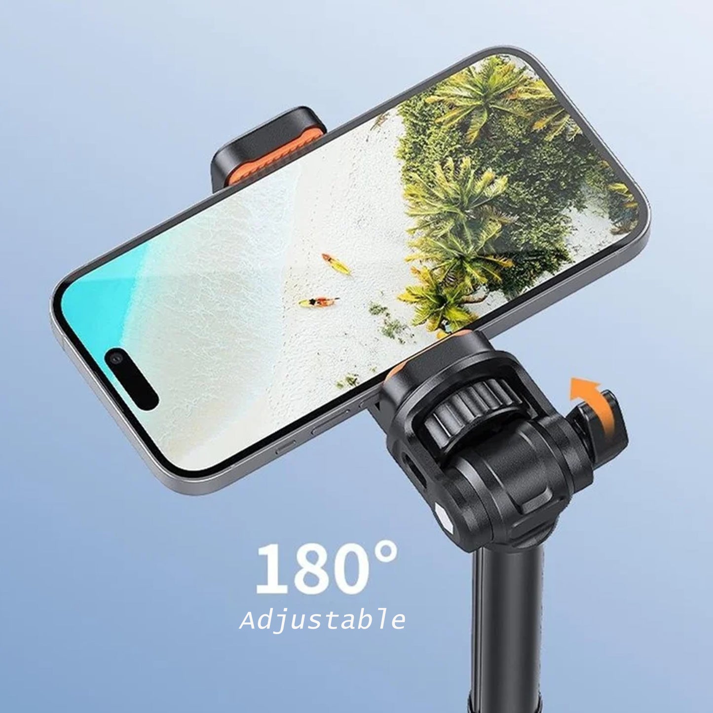 EYUVAA 71” Aluminium Mobile Tripod Stand with Bluetooth Remote | 2-in-1 Selfie Stick Tripod for Phone & Camera with 360° Rotation | Adjustable Tripod for Vlogging, Live Streaming & Video Recording