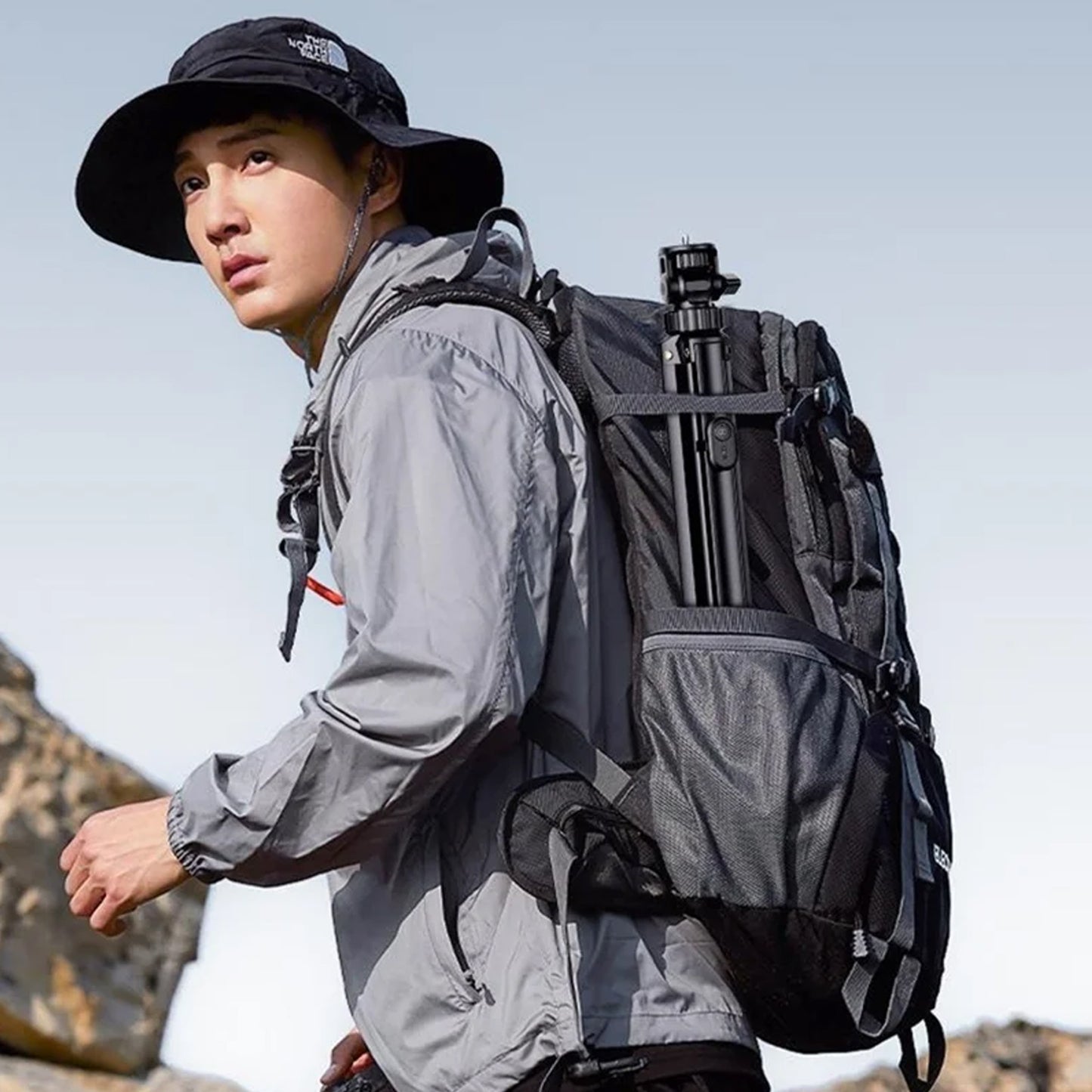 EYUVAA 71” Aluminium Mobile Tripod Stand with Bluetooth Remote | 2-in-1 Selfie Stick Tripod for Phone & Camera with 360° Rotation | Adjustable Tripod for Vlogging, Live Streaming & Video Recording