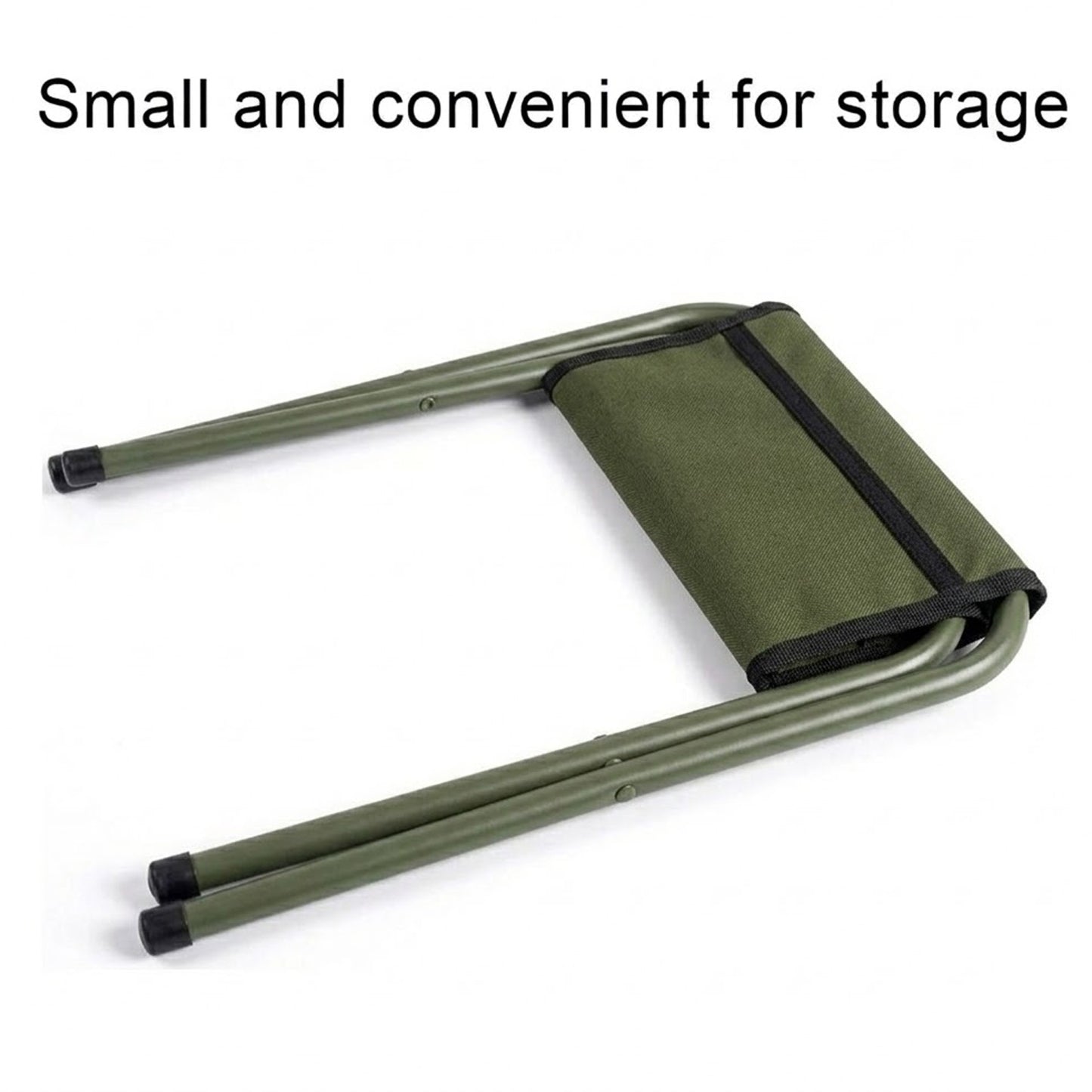 EYUVAA Portable Stool for Camping| Lightweight Compact Folding Seat for Smooth Seating Comfort| Durable & Compact Design for Outdoor Activities, Travelling, Trekking, Picnic & Garden