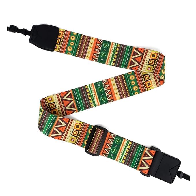 CHAMPKIA Camera Belt, Adjustable Strap DSLR Camera Neck Strap Belt Long Film Camera Shoulder Belt Compatible with DSLR, SLR Cameras Work for Men & Women