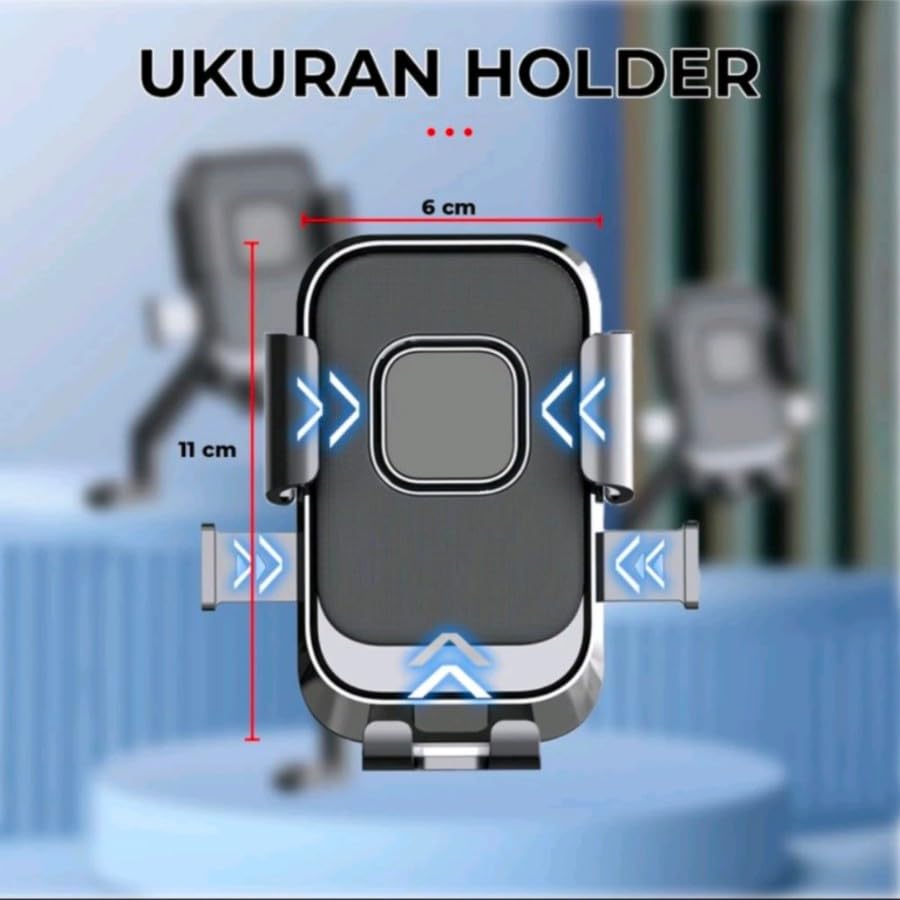 EYUVAA Universal Motorcycle Mobile Phone Holder | 360° Rotatable, Shockproof & Anti-Slip Handlebar Mount | One-Hand Quick Release for 4.7”-7” Smartphones Holder for Bikes & Scooters