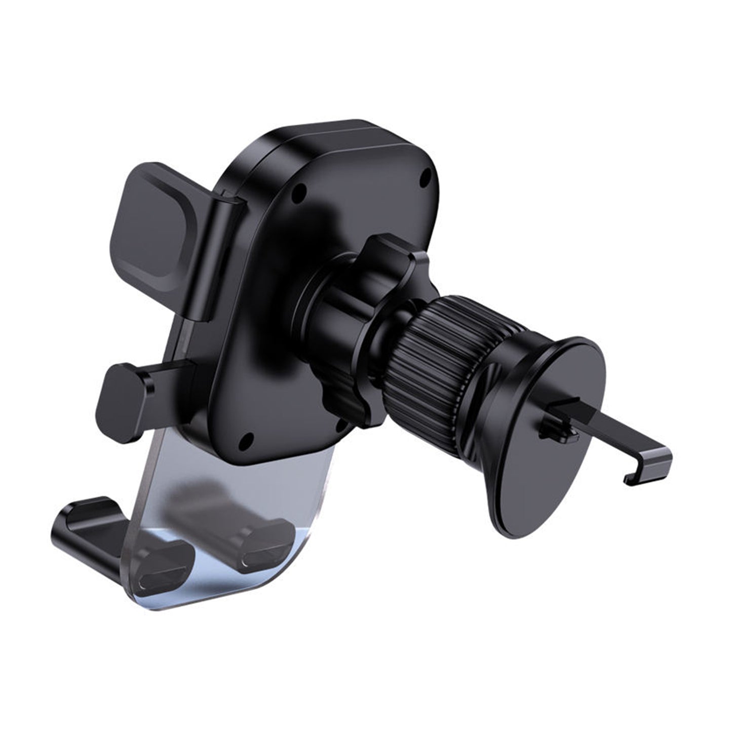 EYUVAA Crystal Car Vent Mobile Holder with 360° Rotation | Universal Air Phone Mount & Secure Grip, Shockproof Build, Compatible with All Smartphones for Car