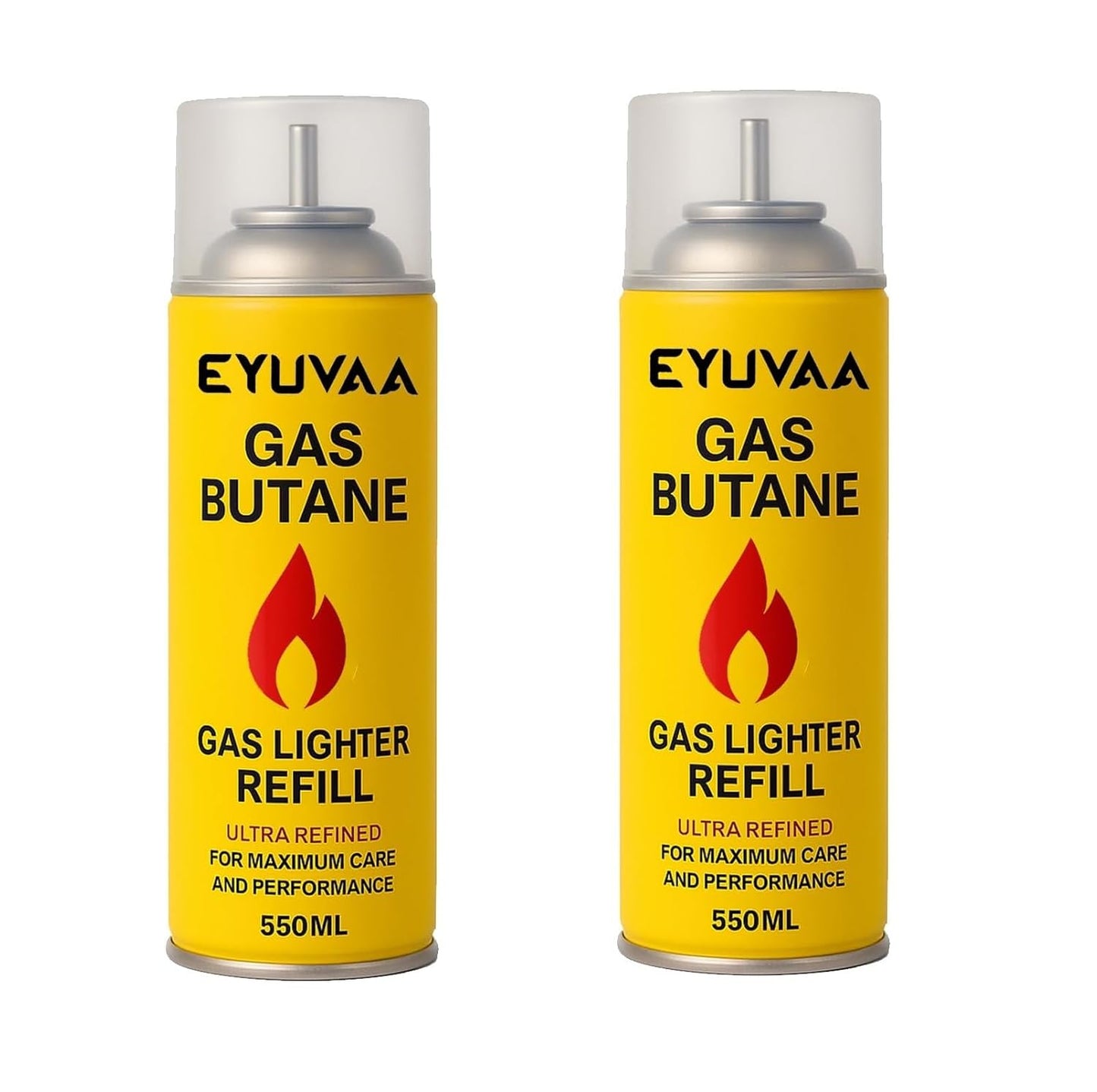 EYUVAA Aluminium Gas Lighter Refill Can| Long Nozzle Butane Fuel for Lighters, Torches, Outdoor, Candle & Other Gas Lighters Equipment