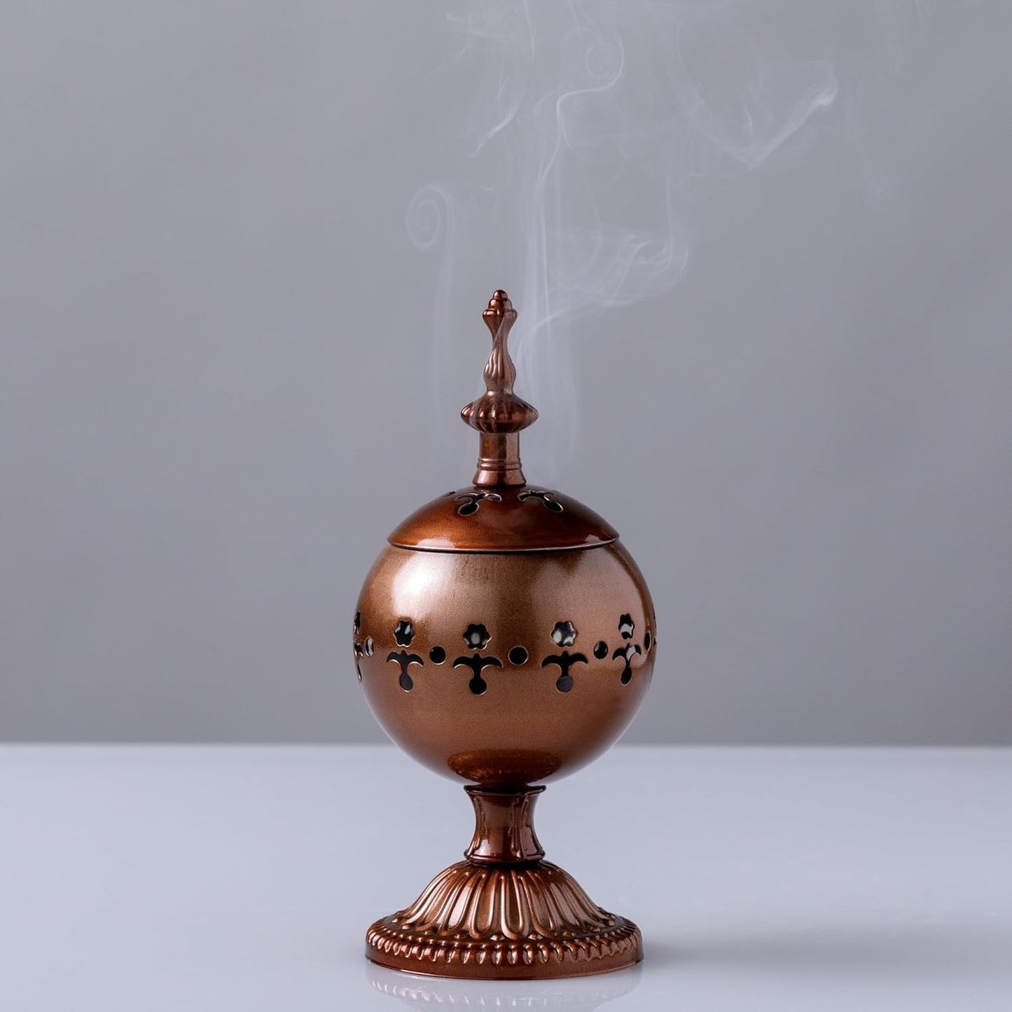 EYUVAA Brass Electrical Camphor Burner| Incense Burner| Kapoor Dani| Aroma Diffuser and Kapoor Burner with Night Lamp for Home, Office, Yoga, Meditation, Aromatherapy Décor