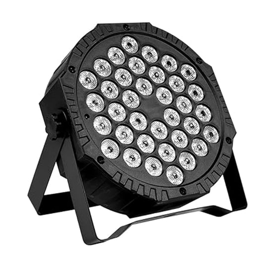 EYUVAA 36 LED Stage Lights RGB DJ LED Par Light with Remote & DMX Controlled Sound Activated Auto Play Uplights for Wedding, Live Shows, Holiday, Dance Party or Stage Lighting