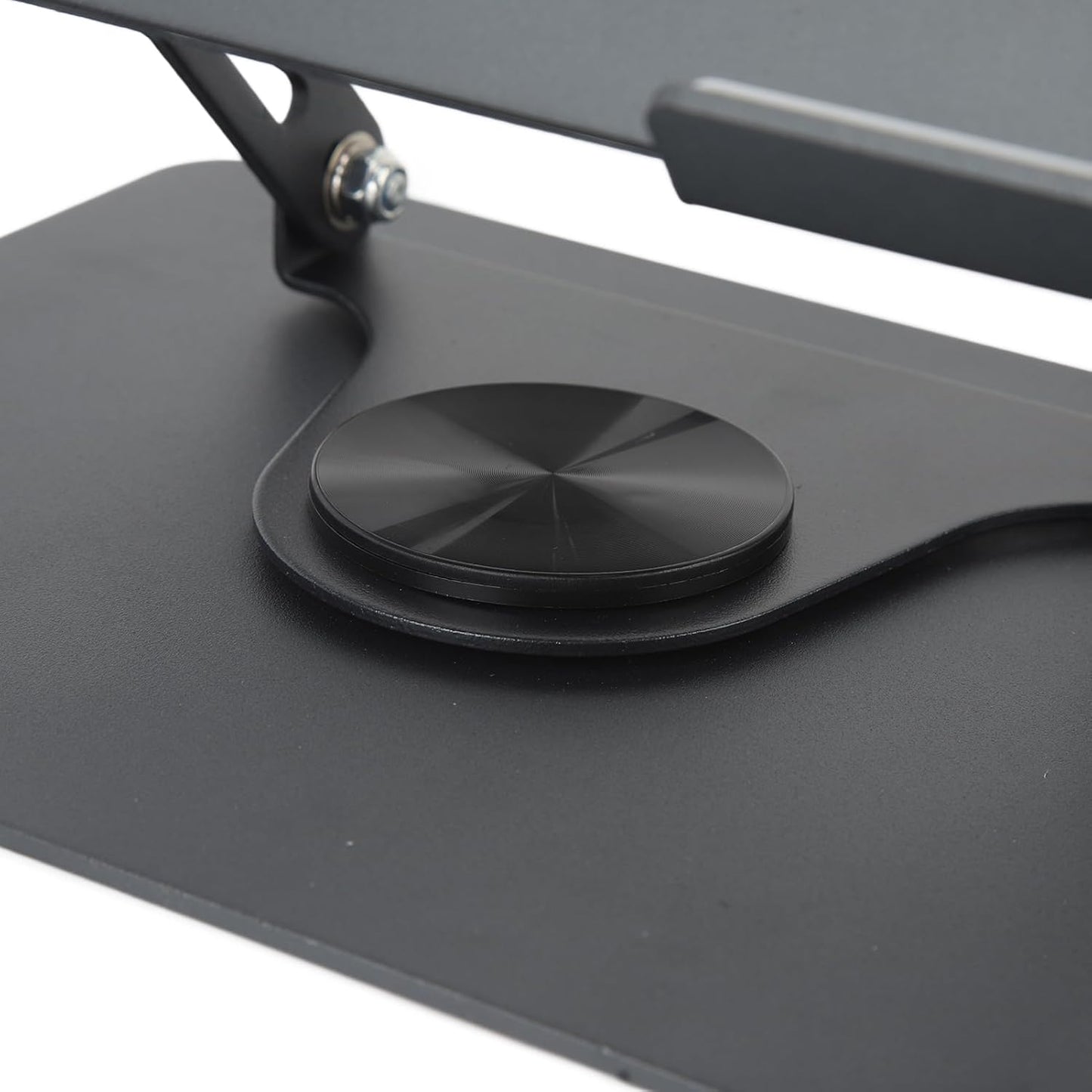 EYUVAA Adjustable Laptop Stand with 360° Rotating Base & Dual Fan Cooling Stand, Wide Compatibility 10-17 inches| Compatible for Tablet, Notebook and All Laptops