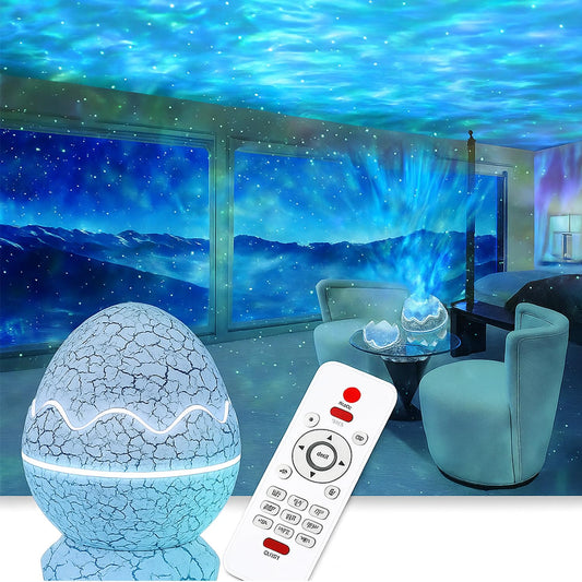 EYUVAA 4-in-1 Star Projector Night Light for Bedroom| Galaxy Light Projector, Night Lamp for Kids with Bluetooth Speaker, Remote Control, Home Decor Lamp