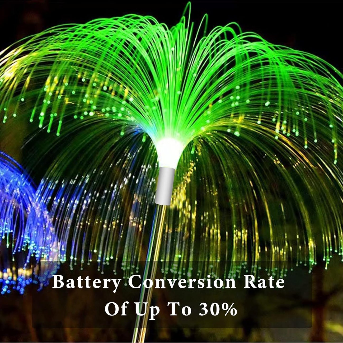 Solar Waterproof Jellyfish shape 7 Colors Flowers Garden LED Lights for Outdoor Yard Pathway Lawn Festival Wedding Party Decoration