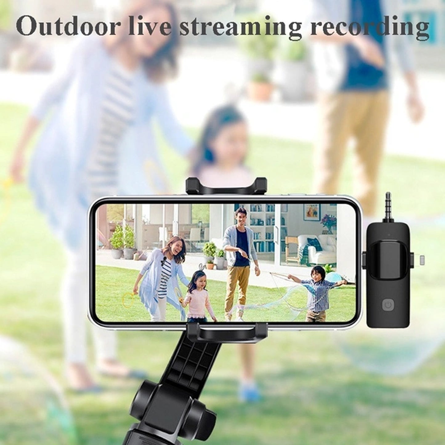 CHAMPKIA K35-2 Dual Wireless Collar Microphone, Plug & Play Lavalier Mic, Noise Cancellation, LED Indicator, Long Battery Life | Compatible with All Smartphones & DSLRs for YouTube & Interviews