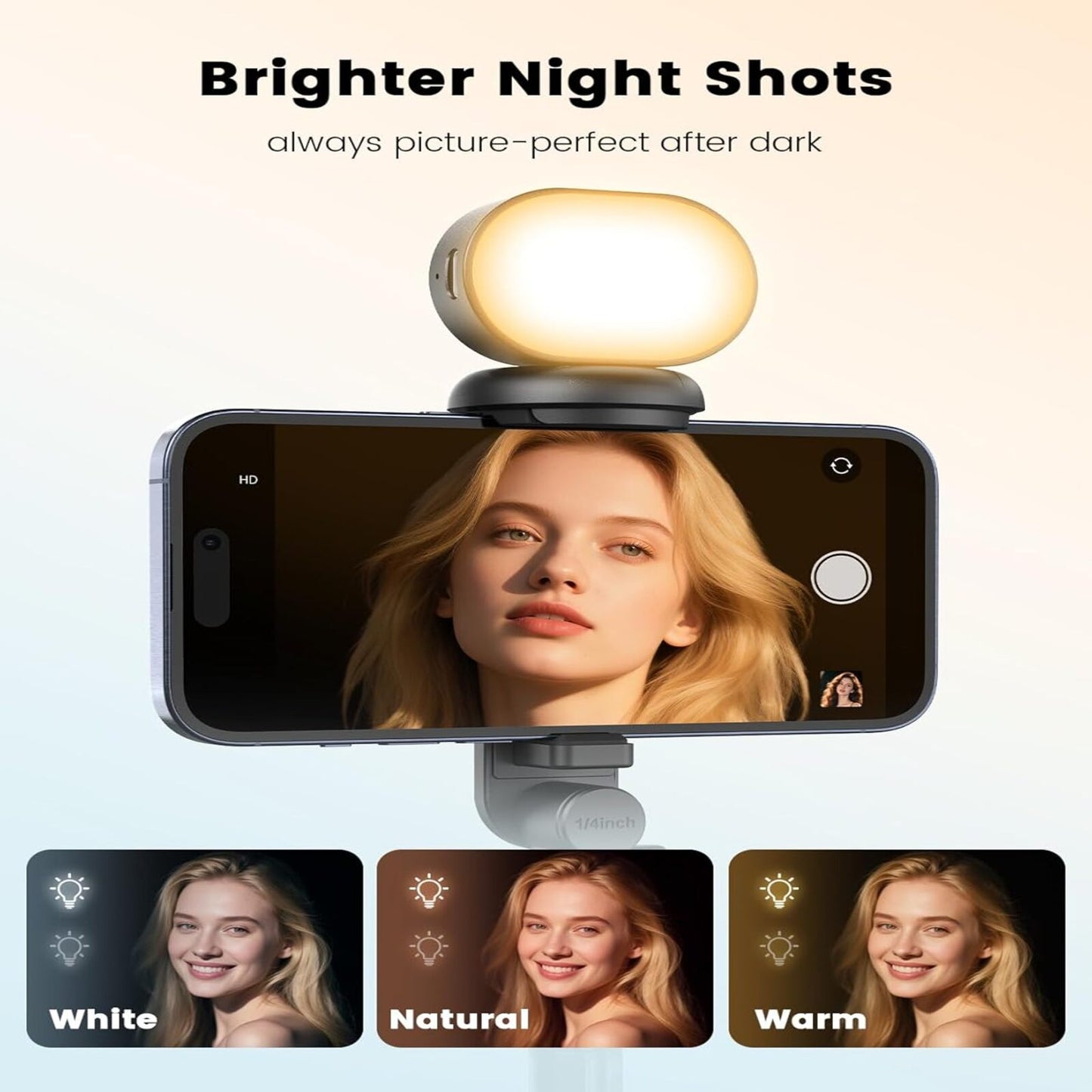 EYUVAA  Selfie Stick Tripod with Remote, 360° Degree Rotation with LED Light, Compact & Extendable Upto 180 cm/5.9 Feet, Tripod Stand for Travel, Vlogging, Compatible with All Smartphones