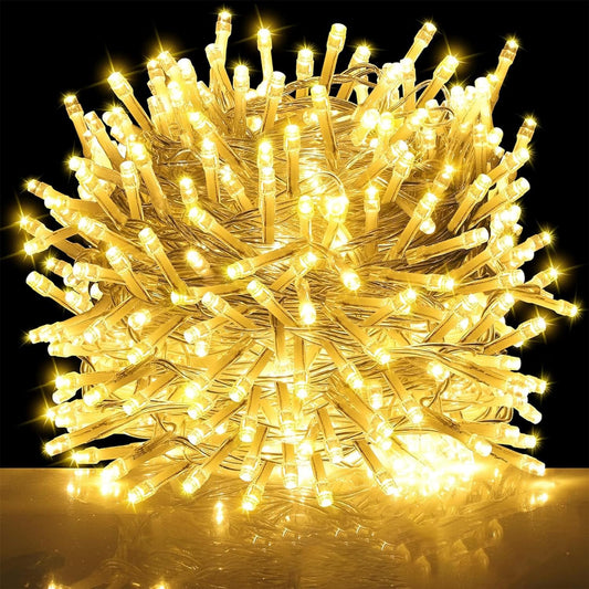 50 Meter still 250 LED String Lights for Home Decoration,Outdoor Indoor Waterproof Decoration Fairy Lights (warm wht)