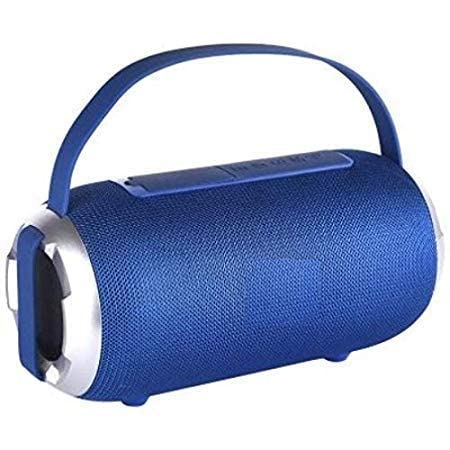 EYUVAA Portable Wireless Bluetooth Speakers Big Magicbox Stereo Loud Speaker for Indoor Outdoor (10W, TWS)-Blue