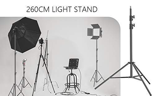 EYUVAA 7 Feet Light Stand Tripod for Ring Light, Speedlight, Flash,  Softbox, Umbrella, Camera