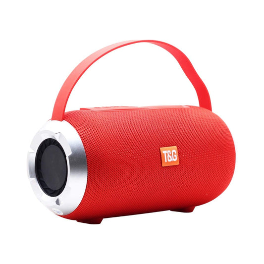10W Wireless Portable Bluetooth Speakers (TWS, Red)