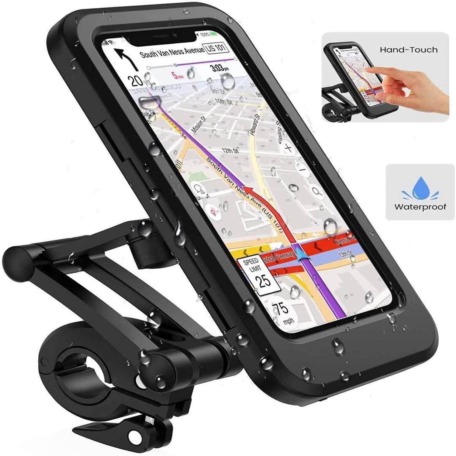 Waterproof bike phone case new arrivals