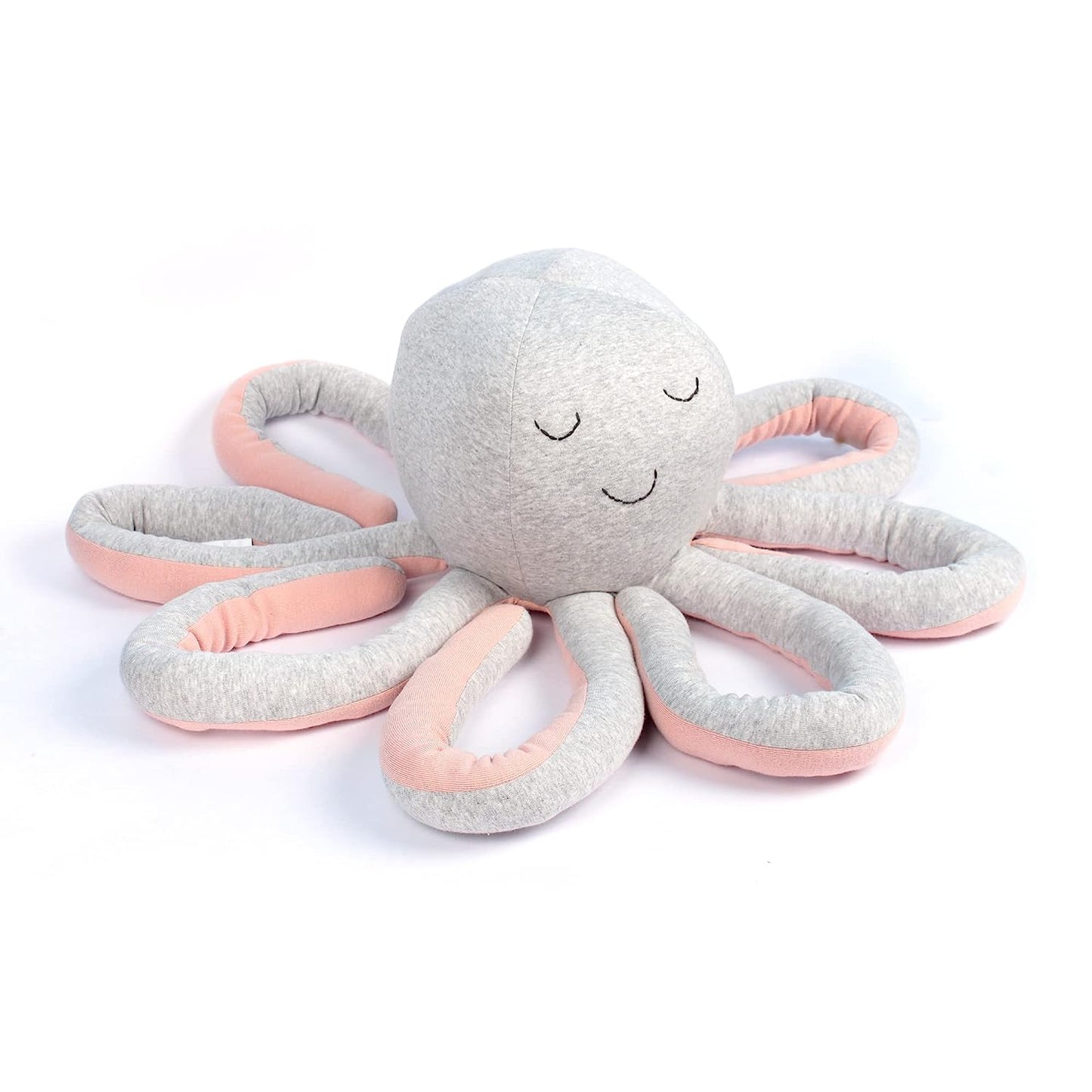 18 inches Octopus Plush Soft Toys for Kids (Pink Gray)