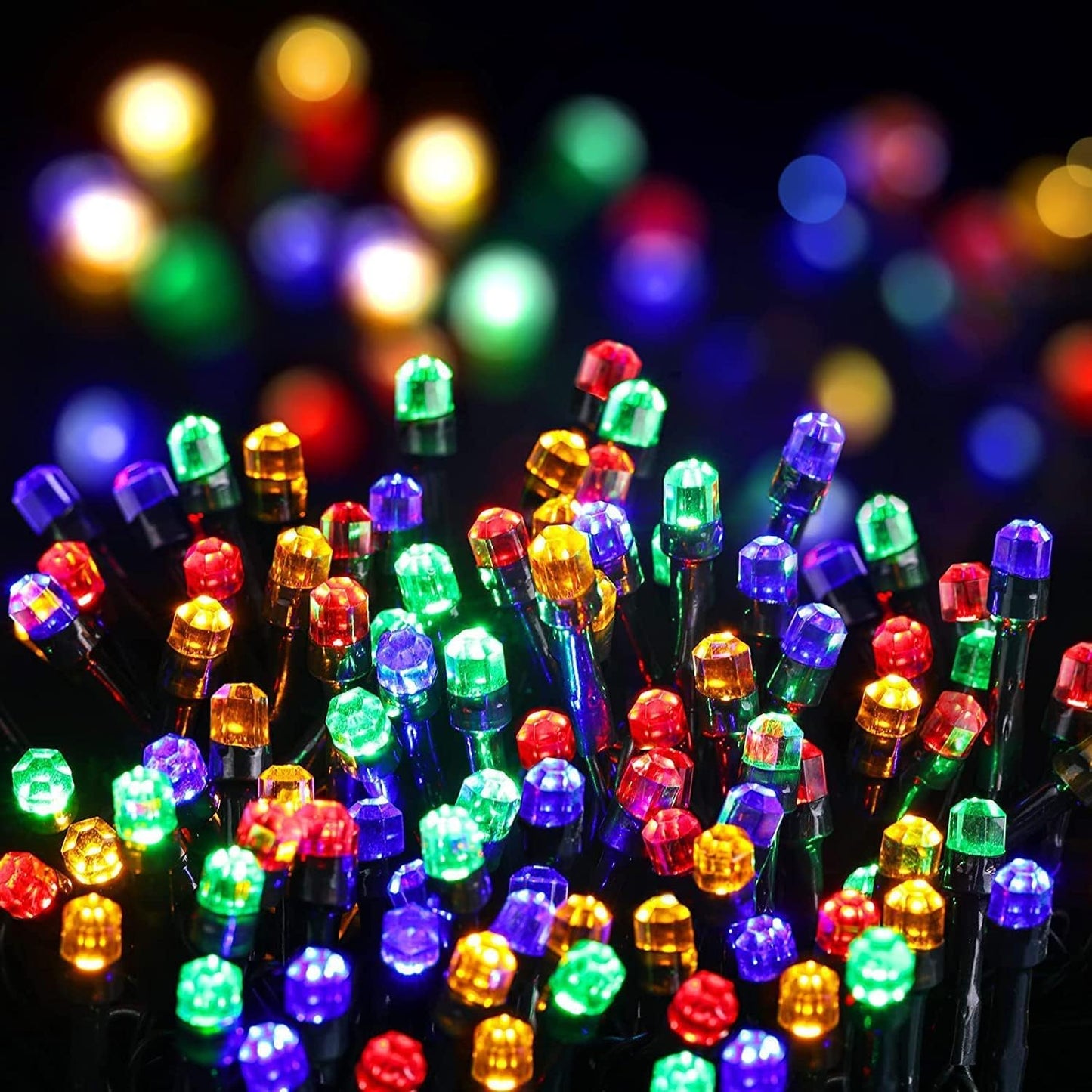 Outdoor Indoor 50 Meter String Lights 200 LEDs 8 Modes Waterproof Decoration Fairy Lights for Patio Wall Party Wedding Diwali Decoration Lights (Multi-Color)