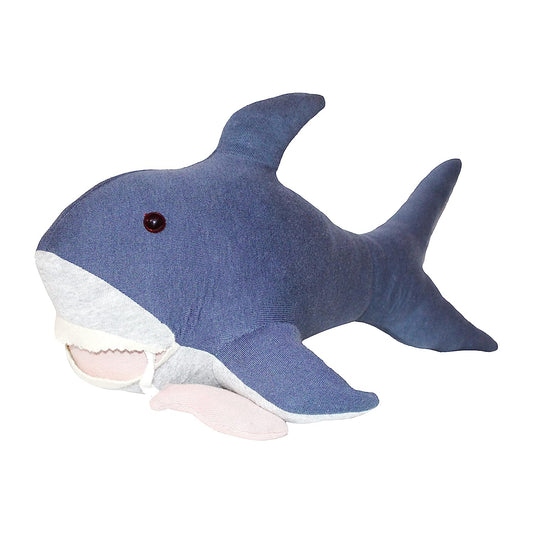 16 inches Shark Plush Soft Toys for Kids (Blue)