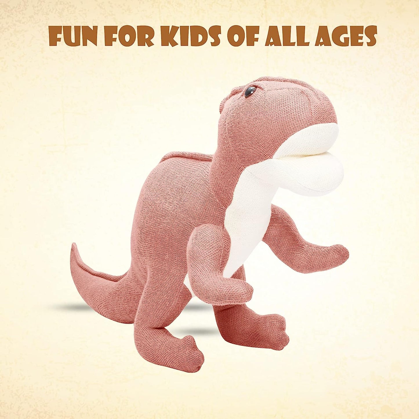 20 inches Dinosaur Plush Soft Toys for Kids (Pink)