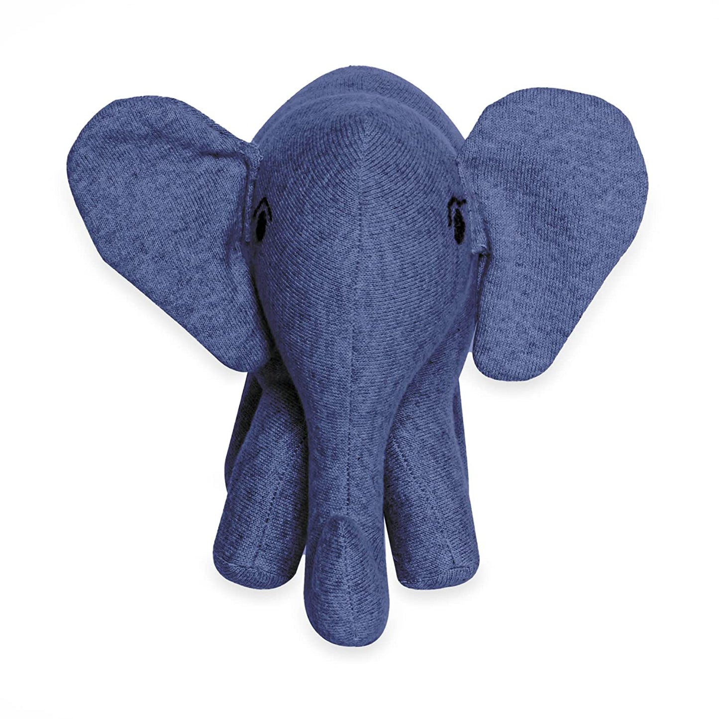 Small Soft Cute Elephant Stuffed Soft Plush Animal Toy for Kids Room Home Decoration Birhtady Gift Toys (9cm,Blue))