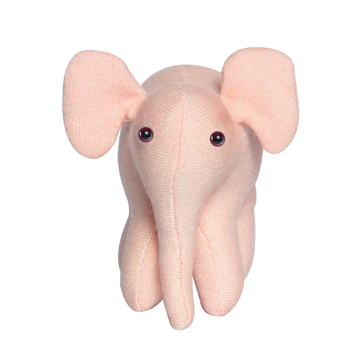 Small Soft Cute Elephant Stuffed Soft Plush Animal Toy for Kids Room Home Decoration Birhtady Gift Toys (9cm,Pink)